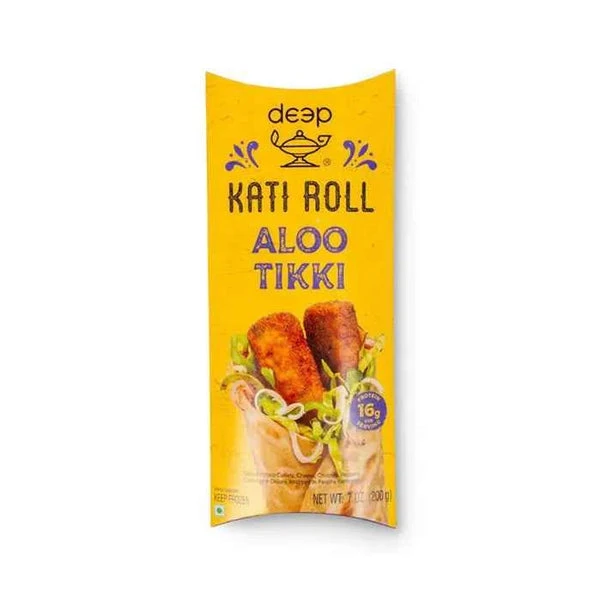 Deep Kati Roll Aloo Tikki