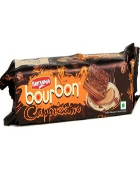 Britannia Bourbon Cappuccino Biscuits 100 Gm