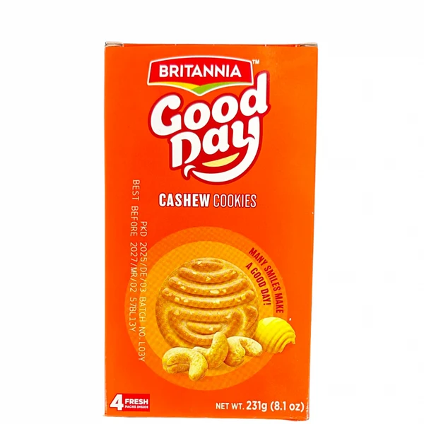 Britannia Good Day Cashew Cookies 231g