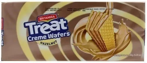 Britannia Hazelnut Wafers 150 Gm