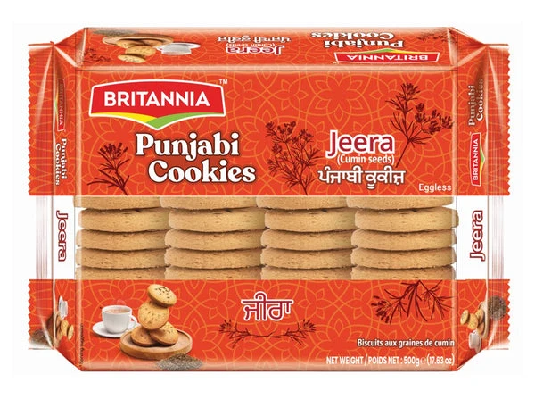 Britannia Jeera Punjabi Cookies 500 Gm